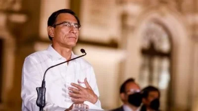 Martín Vizcarra, presidente destituido del Perú