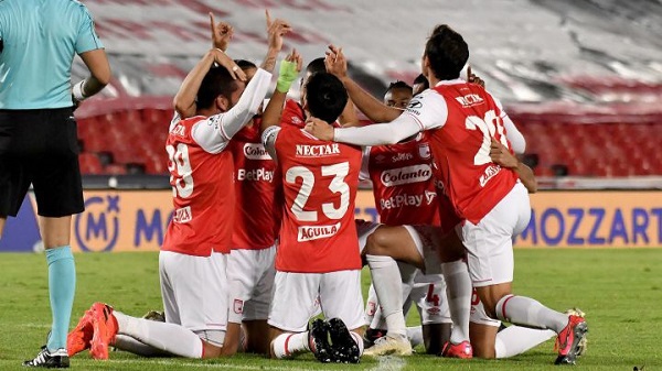 El victorioso Independiente Santa Fé