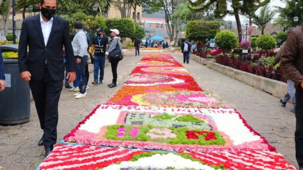 Cundinamarca, Madrid, flores, festival