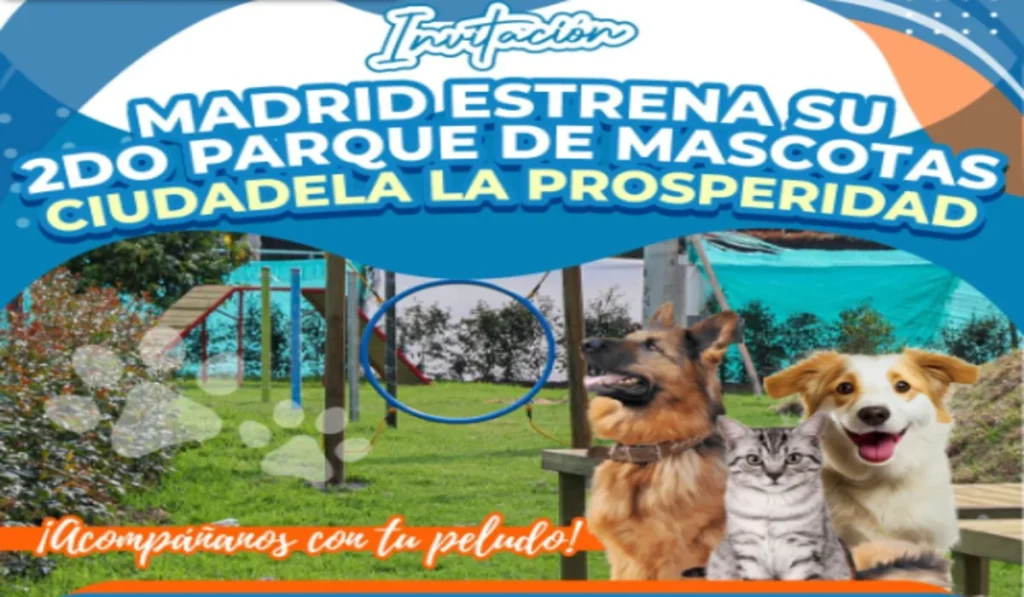 Parque para mascotas en Madrid