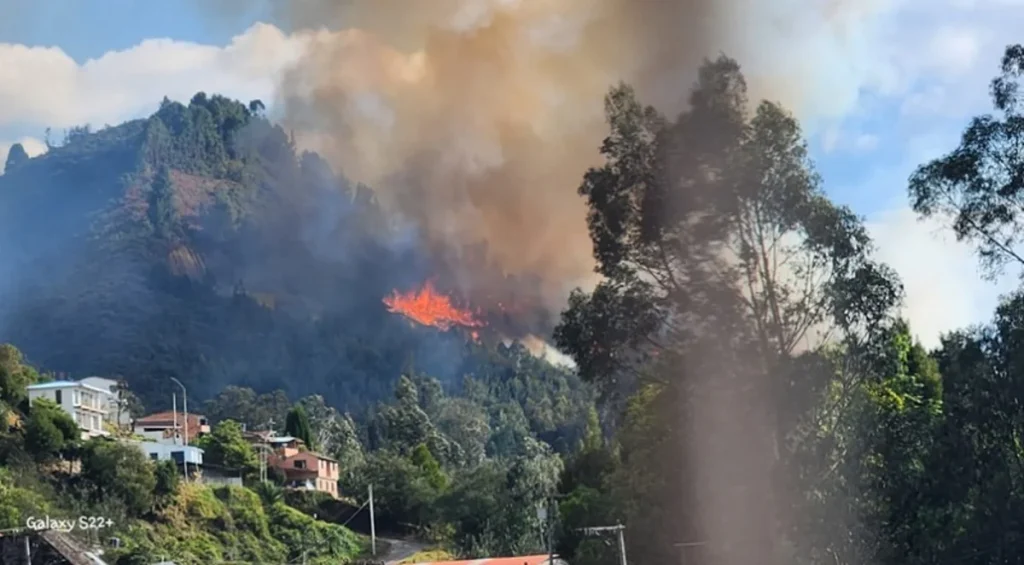 Incendios en Colombia