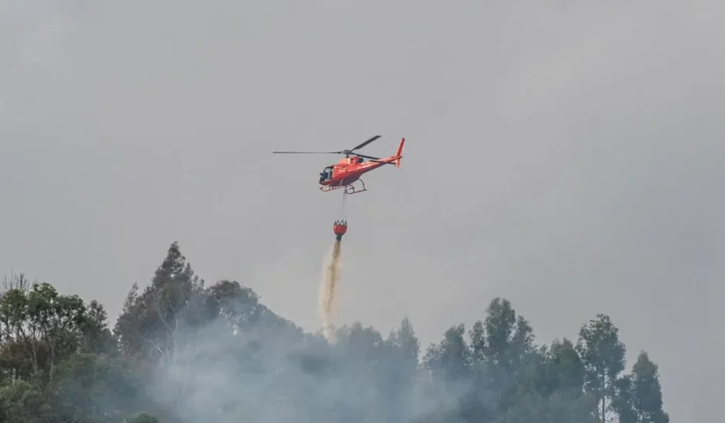 Incendios forestales en Cundinamarca