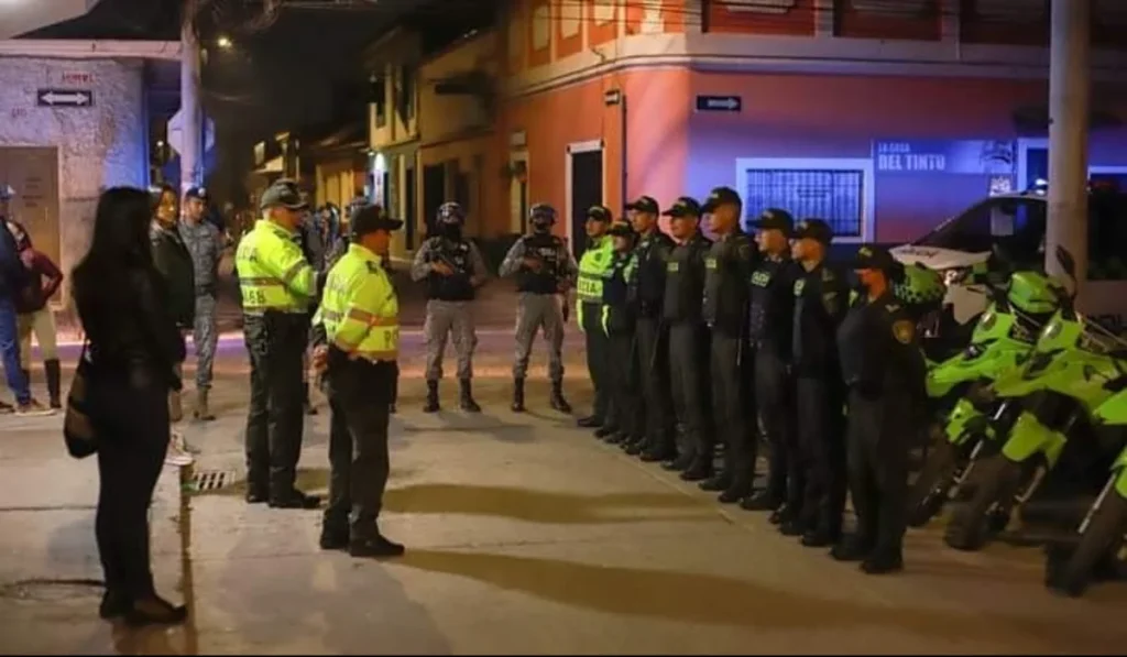 Operativos de seguridad en Madrid, Cundinamarca
