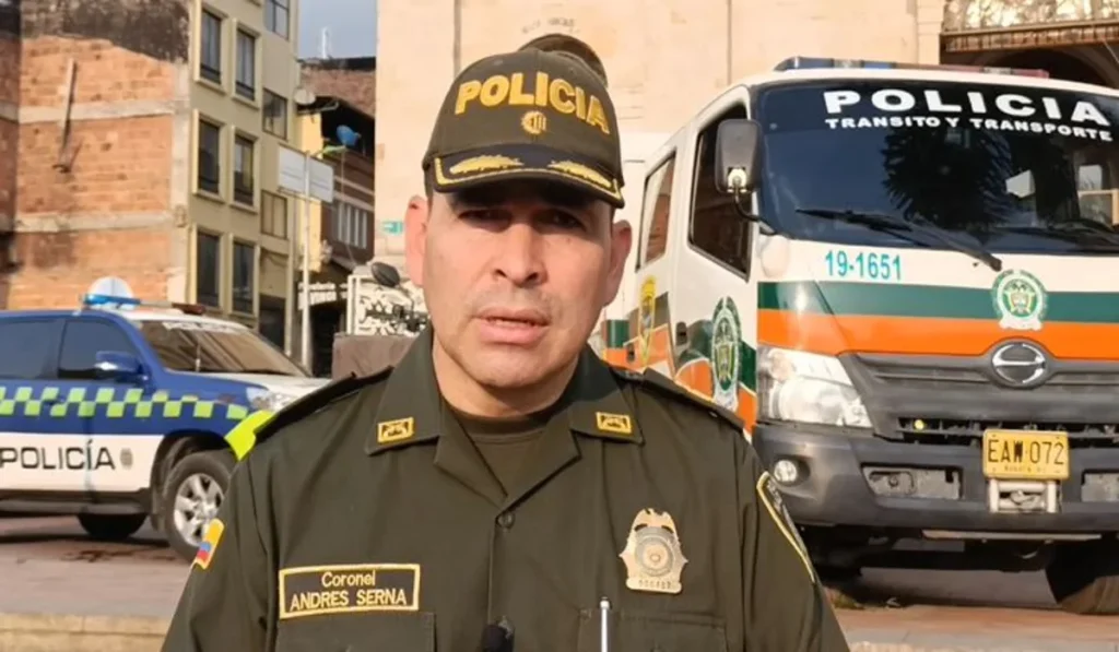 Comandante de Policía de Cundinamarca